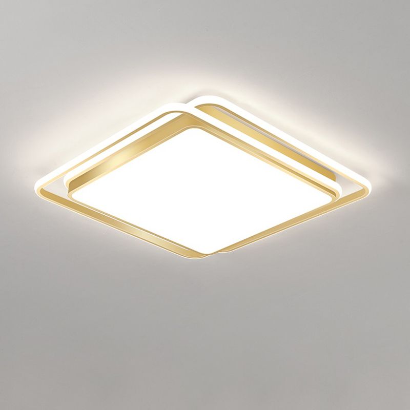 Woonkamer Smeedijzeren LED Flush Light Nieuwe Moderne 1-Light Plafond Light Fixture