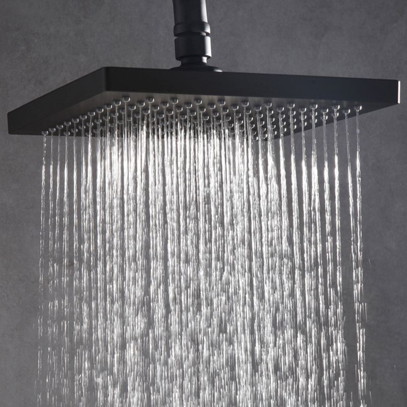 Traditional Metal Fixed Shower Head Ceiling Mounted Square Fixed Shower Head