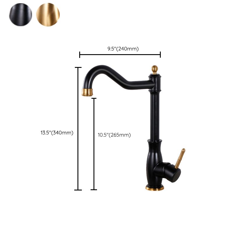 Traditional Single Level Standard Kitchen Faucet Lead Free Faucet