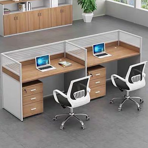 Mid-Back Office Chair Contemporary Ergonomic Arms Included Desk Chair