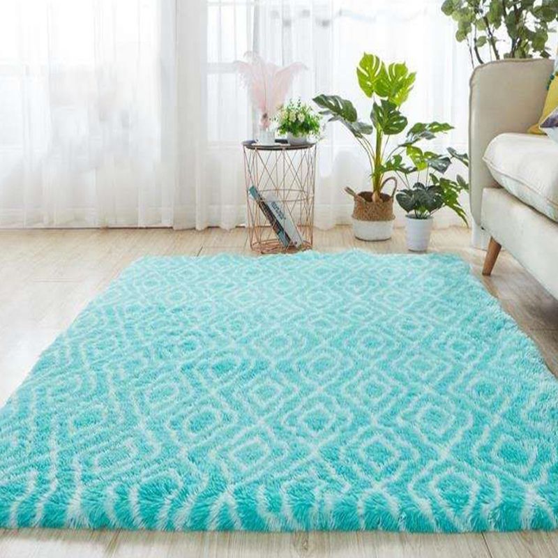 Multicolor Home Dekoration Teppich Casual Krawatte Farbstoff Grafikdruck Teppich Plüsch Flecken resistent Haustierfreundlicher Nicht-Schlupf-Teppich