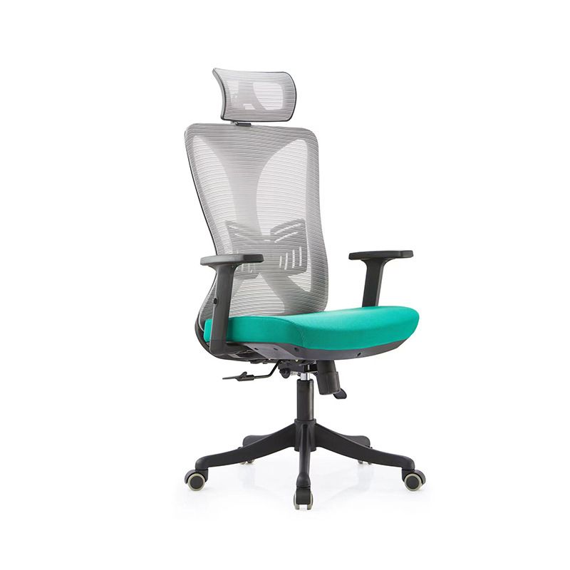 Contemporary Office Chair with Tilt Mechanism Ergonomic Mesh Mid-Back Desk Chair