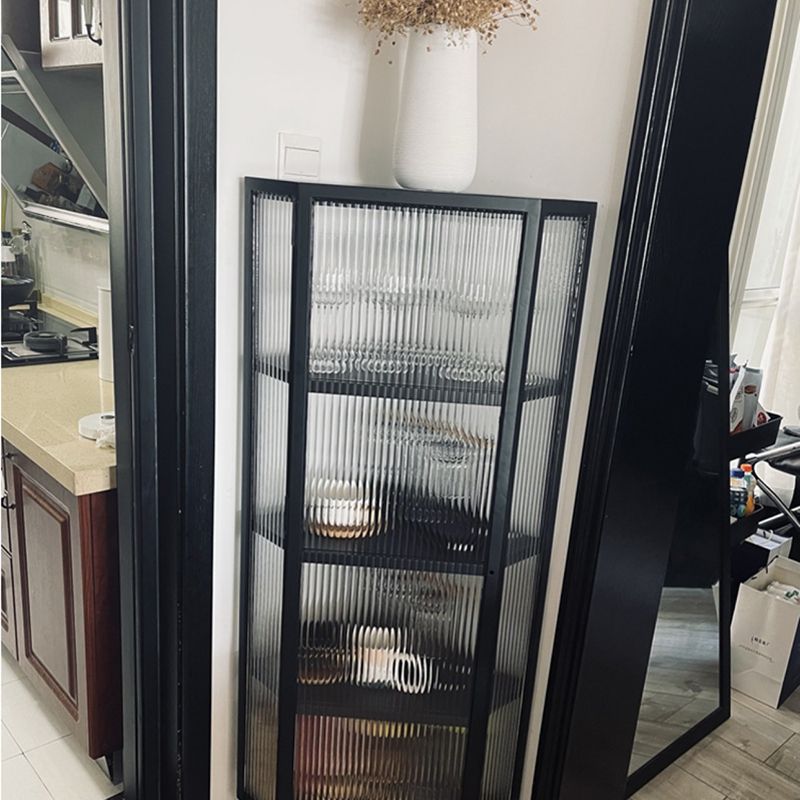 Modern Storage Cabinet Glass Door Buffet Cabinet for Dining Room