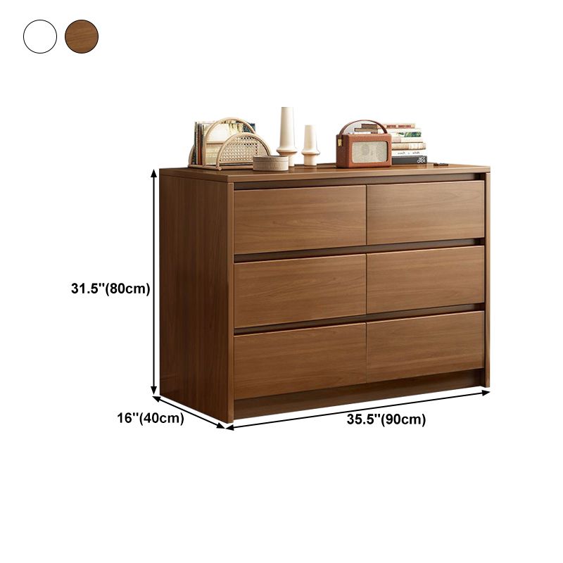 Modern Simple Dining Buffet Engineered Wood Sideboard Buffet with Drawer for Living Room