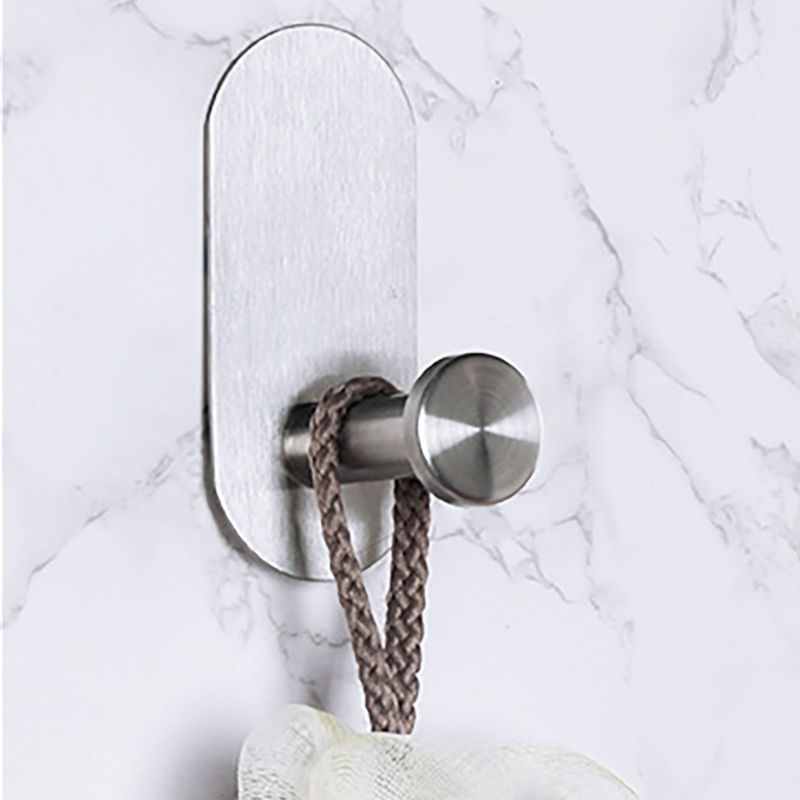 Stainless Steel Bathroom Set Modern Style Simple Bathroom Hardware Set