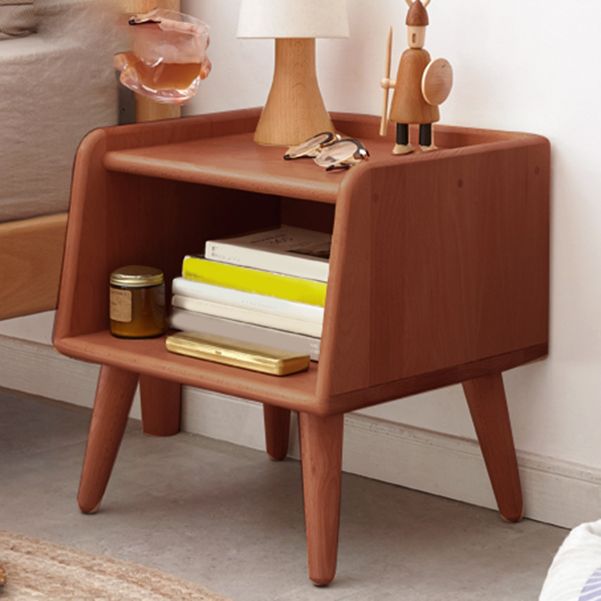 Solid Wood Bedside Table for Nursery Modern & Contemporary Kids Nightstand