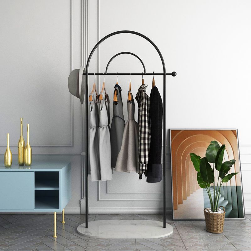 Gorgeous Coat Rack Metal Hall Stand Hooks Storage Shelf Coat Hanger