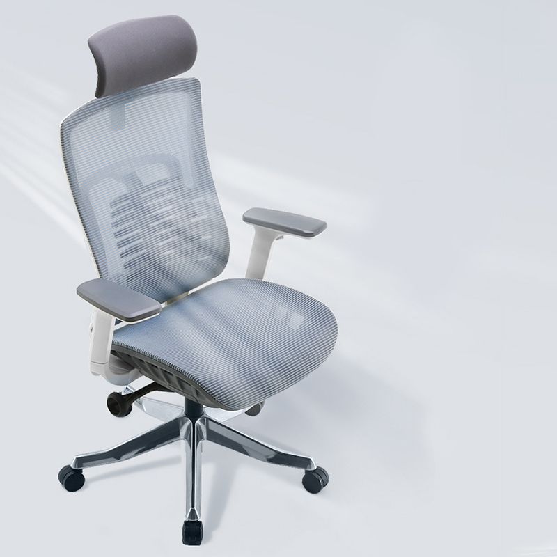 Contemporary Adjustable Arms Desk Chair Mesh Task Chair for Office