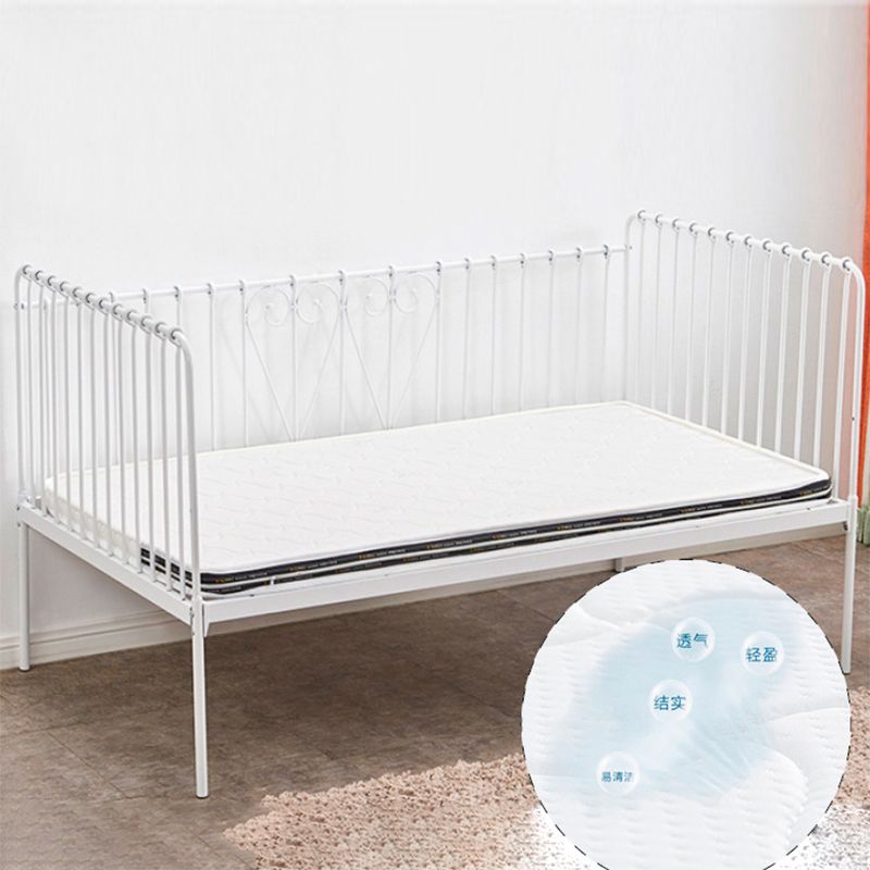 Modern and Contemporary Metal Mattress with Guardrail Princess Slat