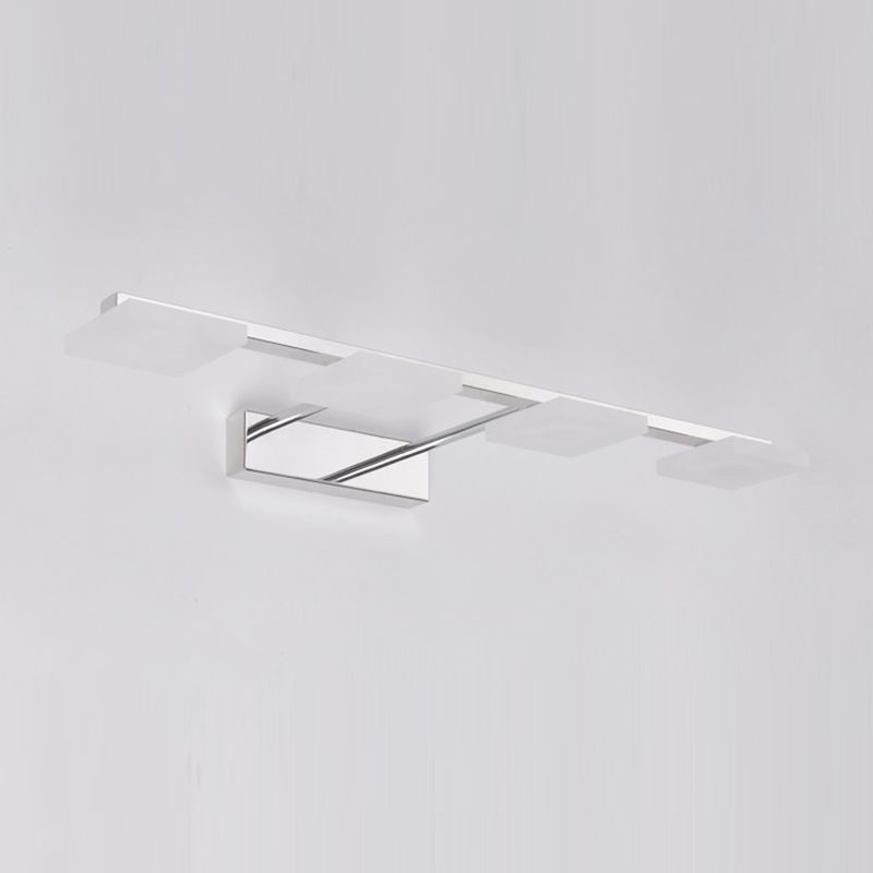 Metalen vierkanten wandverlichting armatuur eenvoudige LED -wand sconce verlichtingsarmatuur