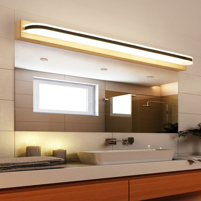 Luci a LED moderne per specchio vanità Light Ambient Light Segree per il bagno