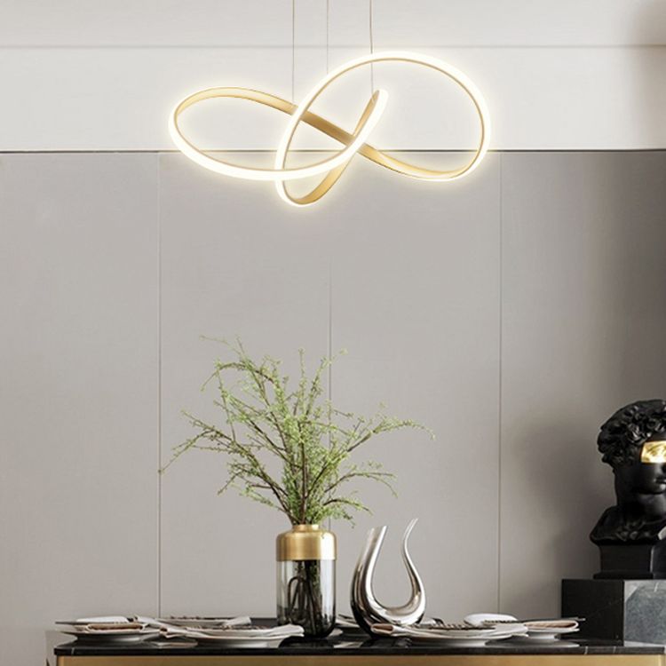 Lustre moderne lustre linéaire éclairage suspendu suspension