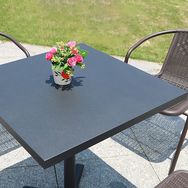 Contemporary Water Resistant Dining Table 2-Seater Patio Table