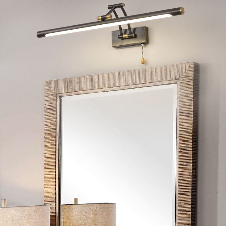 Moderna pared LED Spliquet Extendible Lámpara de pared Mirror Lucinadora de baño de inodoro Iluminación