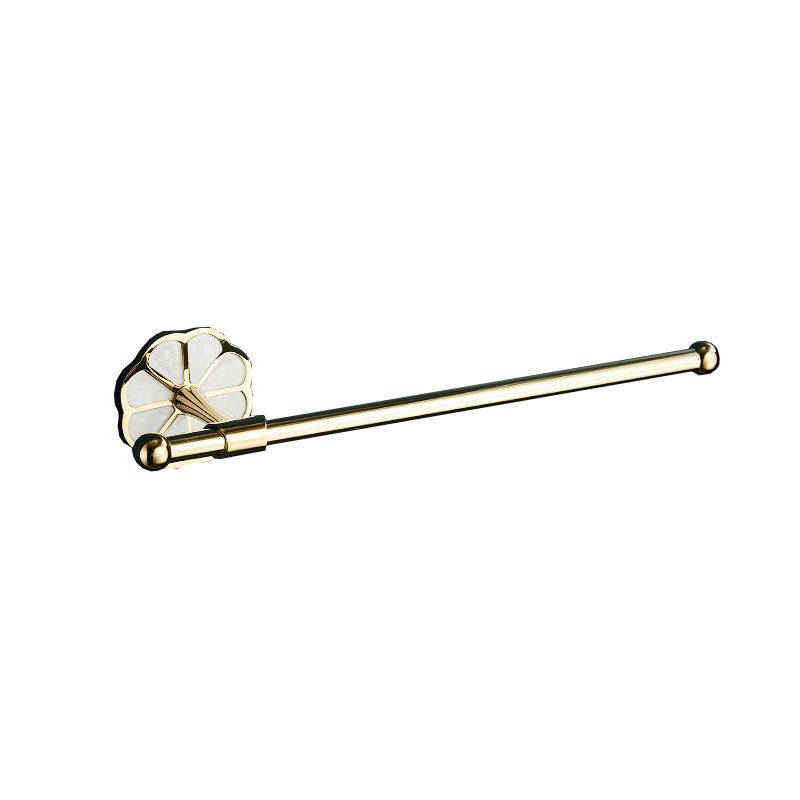 Metal Simple Bathroom Accessory as Individual or as a Set in Gold