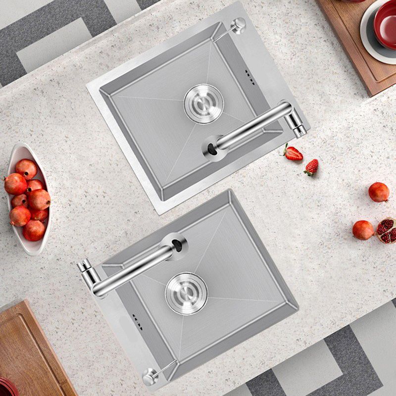 Modern Style Kitchen Sink Stainless Steel Drop-In Kitchen Sink