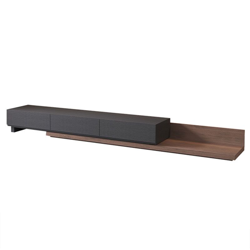 Contemporary Media Console TV Stand 3 Drawers TV Media Stand