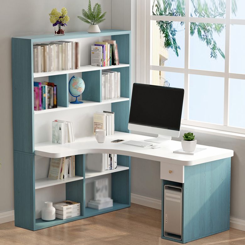 Modern Style Home Office Desk Bedroom Artificial Wood Writing Table Corner Table