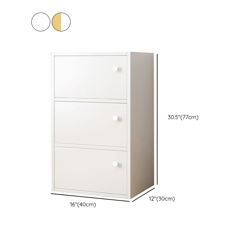 Modern Accent Cabinet Scratch Resistant Wood Cabinet with Doors