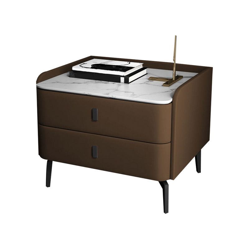 Contemporary Nightstand Contemporary Bed Nightstand with Drawers