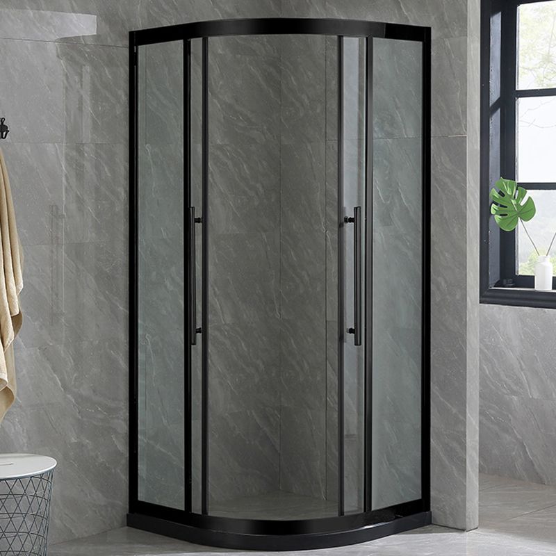 Round Stainless Steel Shower Enclosure Easy Clean Glass Shower Stall