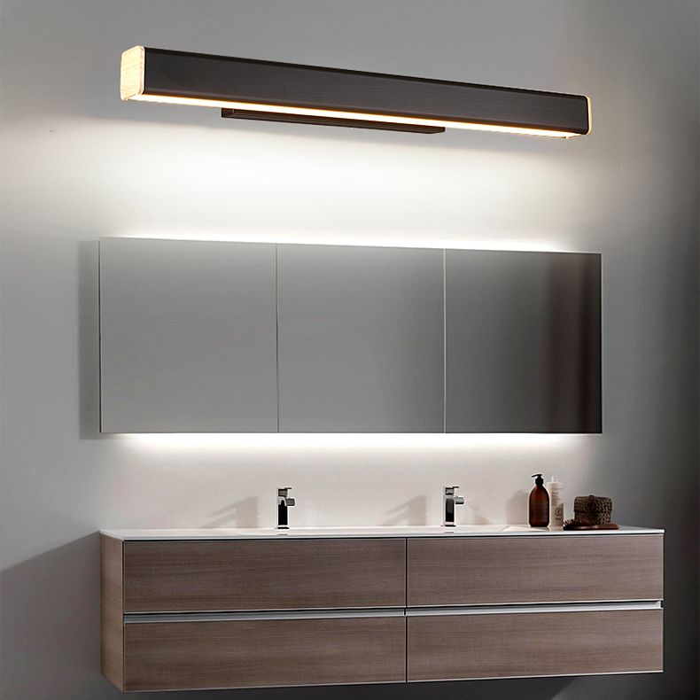 Luci da parete rettangolare vanity Wall Frepurs Modern Minimalist Style Acrilic Single Vanity Light