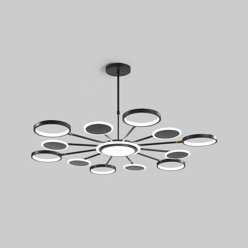 Lustres de lustre de style moderne