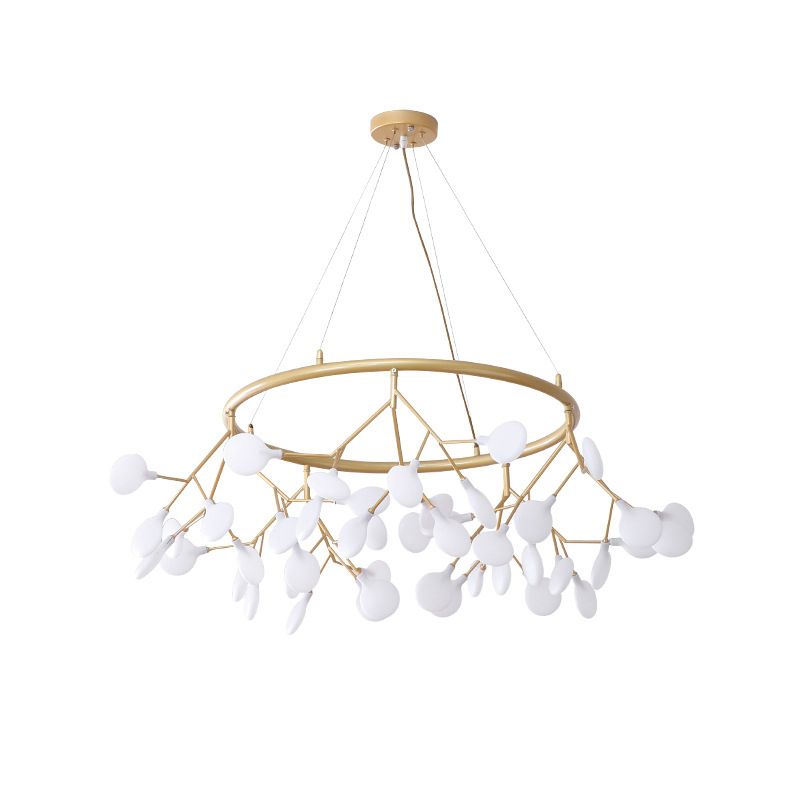 Sputnik Firefly Chandelier Lighting Minimaliste de salon acrylique LED PENDANT