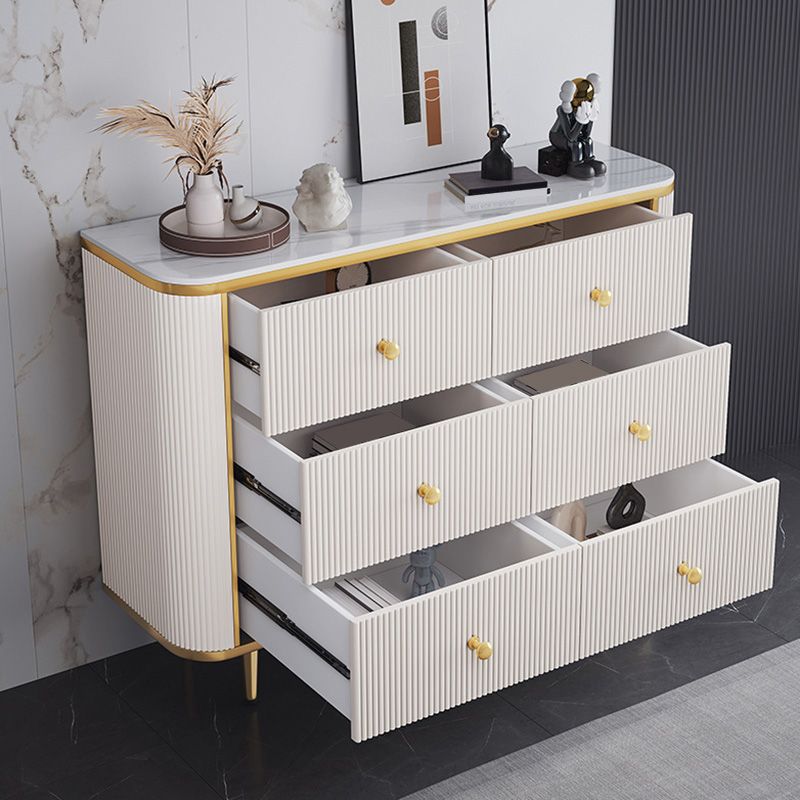 Modern Accent Chest 14.96" Wide Chest with Drawers, Water Resistant