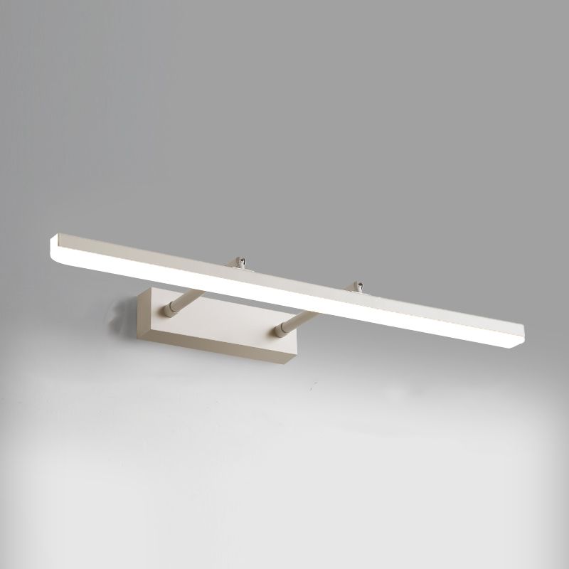 1-licht lineaire wandwandcontract moderne stijl metalen sconce lamp voor badkamer