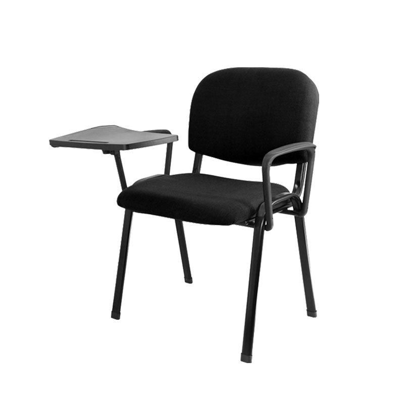 Low-Back Conference Chair Contemporary Upholstered Fixed Arms Chair