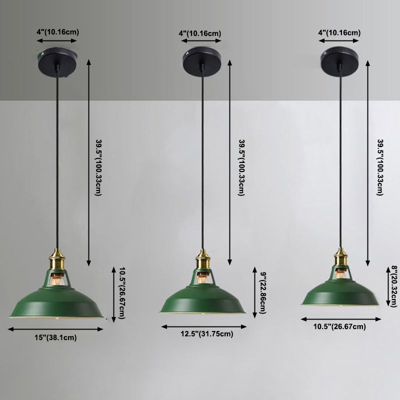 Éclairage de pendentif de style industriel créatif minimaliste pour restaurant du café