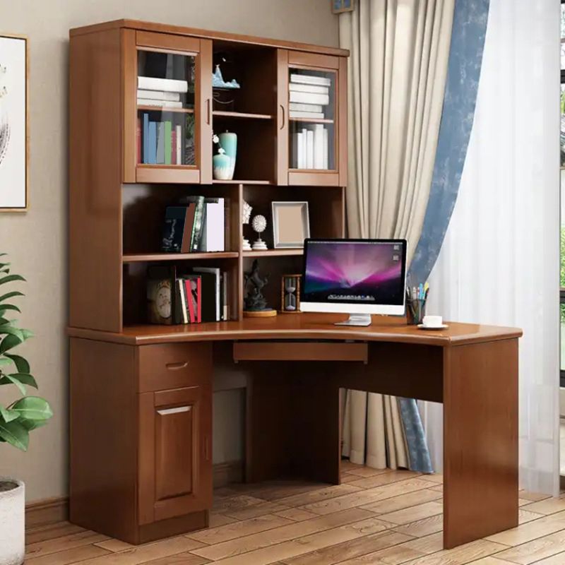 Modern Office Desk Solid Wood Computer Desk for Home Bedroom