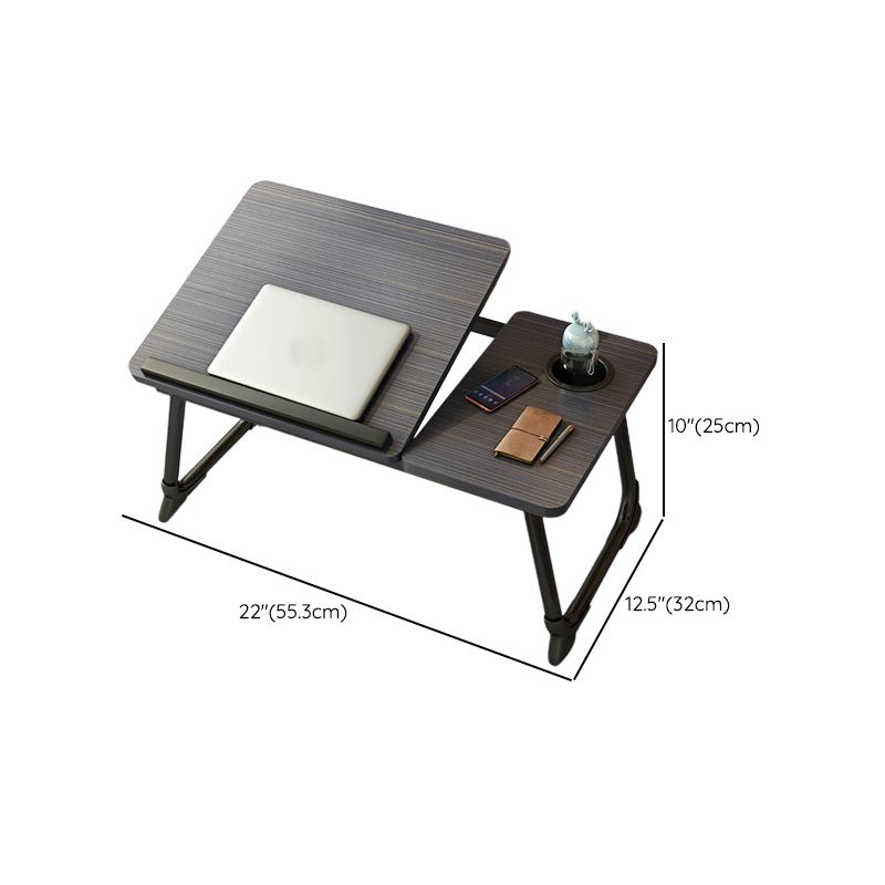 Contemporary Artificial Wood Writing Desk Folding Office Desk for Office