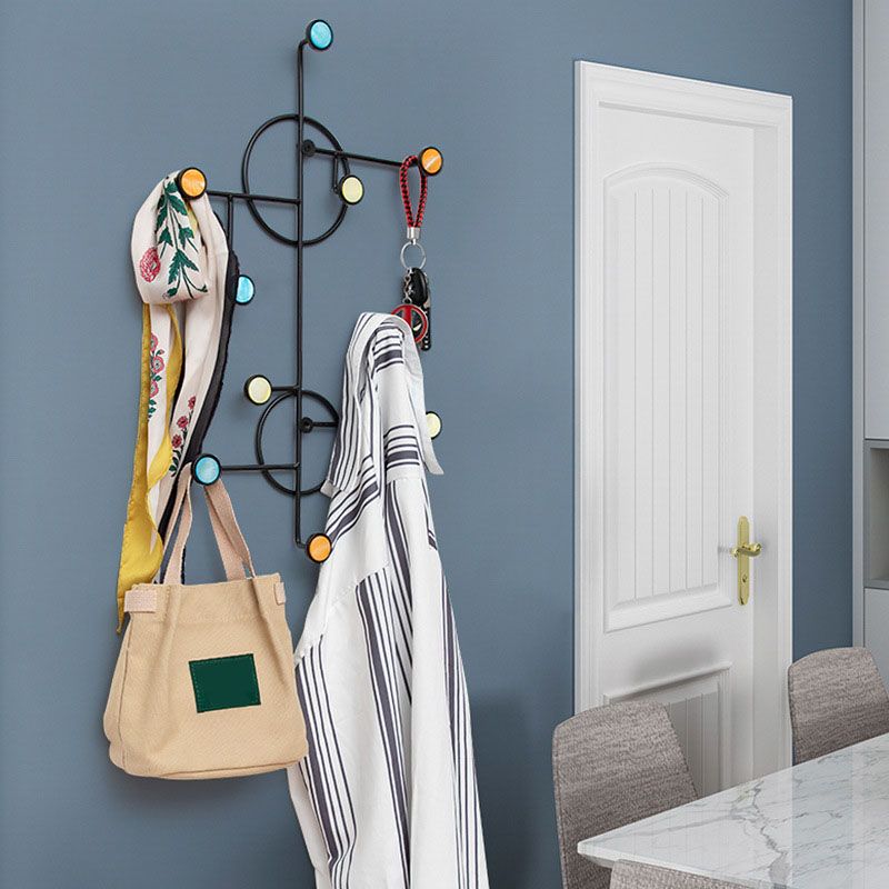 Modern Style Minimalist Coat Hanger Home Wall Hanging Metal Coat Rack