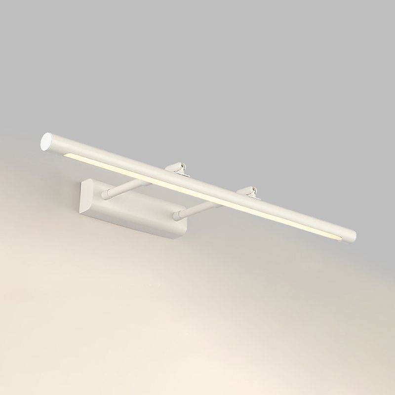 Accesorios de iluminación de tocador de estilo de estilo moderno metal 1 matriz de tocador de luz.