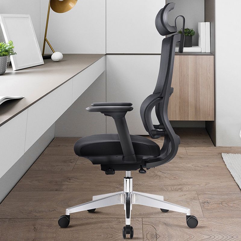 Executive Mid Back Office Chair Tilt Mechanism with Headrest Office Chair