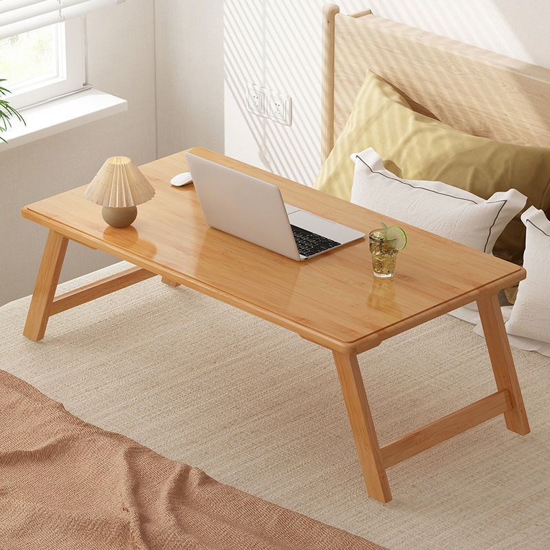 Contemporary Style Engineered Wood Desk Rectangle Folding Desk