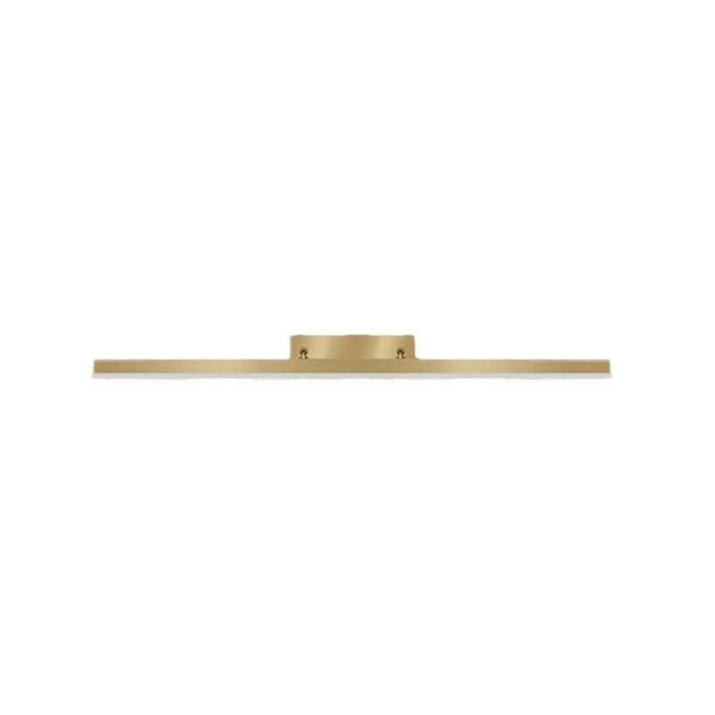 Gold Vanity Wall Light Simple Modern LED Wall Lamp for Bathroom