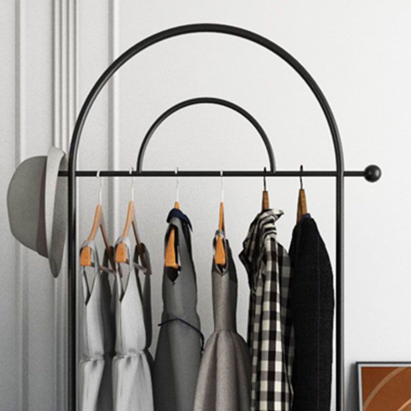 Gorgeous Coat Rack Metal Hall Stand Hooks Storage Shelf Coat Hanger