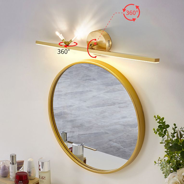 Luz Extravagante estilo LED LED LED LIMINATIONES LUZ DE VANIDAD DE ACRYIC