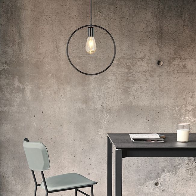 Industrial Minimalist Geometric Farmhouse Ceiling Light for Dining Room Coffee Shop