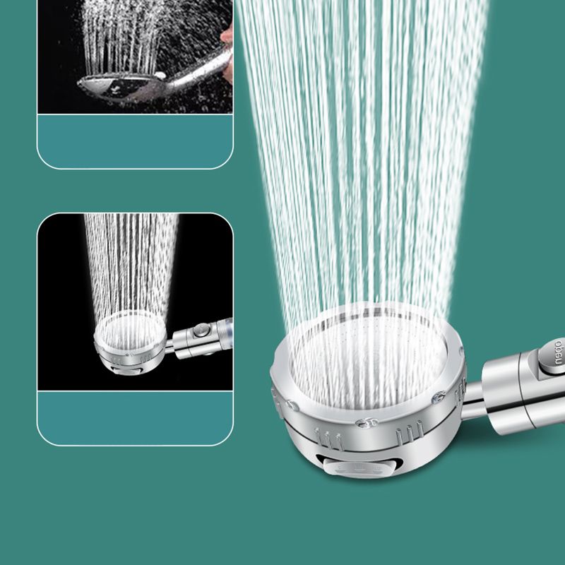 Bathroom Shower Head Brass Round Strainer Shower Head with Hose