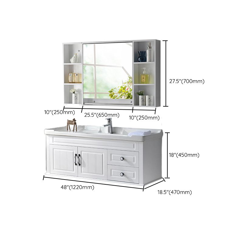 Modern Bathroom Vanity Set Wooden Freestanding Bathroom Vanity Set