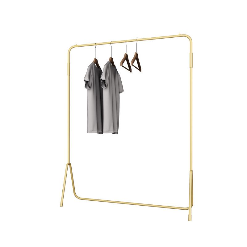 Luxurious Coat Hanger Free Standing Solid Color Metal Coat Rack