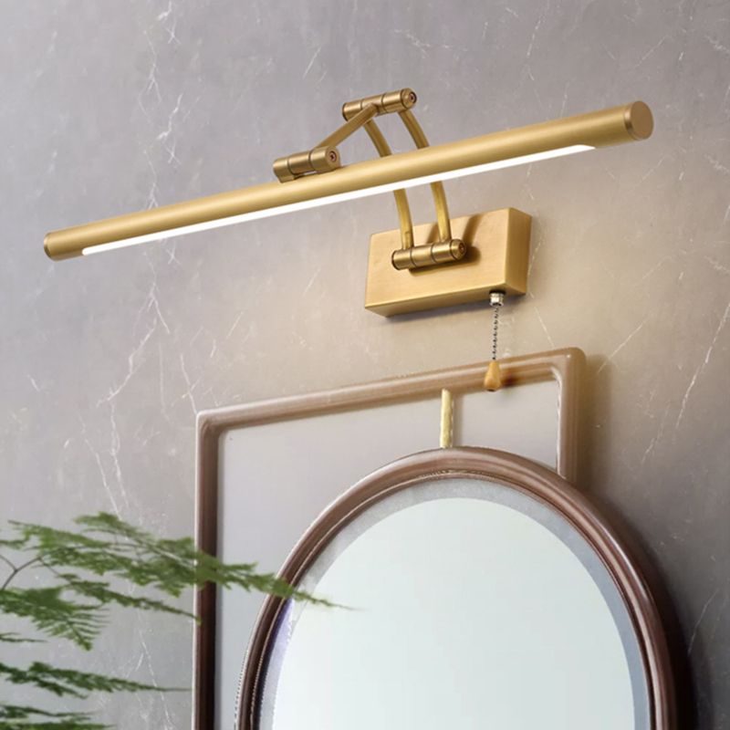 Moderna pared LED Spliquet Extendible Lámpara de pared Mirror Lucinadora de baño de inodoro Iluminación