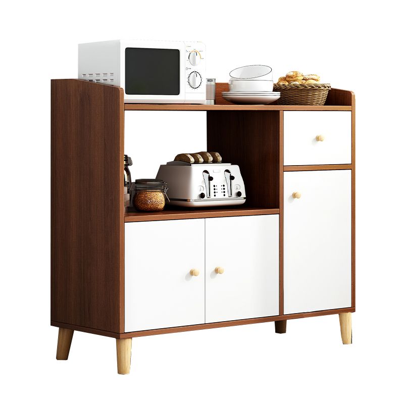 Modern Style Dining Server Engineered Wood Server for Living Room