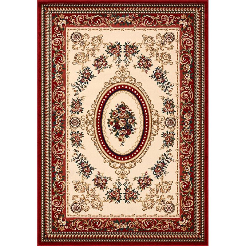 Tapis tribal du milieu du siècle du milieu du siècle Polyester Area Tapis sans glissement de tapis intérieur pour décoration de la maison