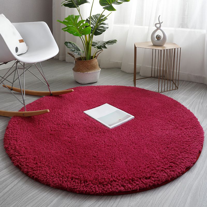 Modernist Carpet Polyester Casual Carpet Stain Resistant Carpet for Home Decor