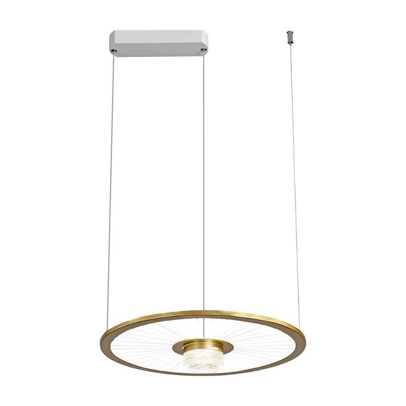 Modern Metal Chandelier Round Shape LED Chandelier Pendant for Living Room